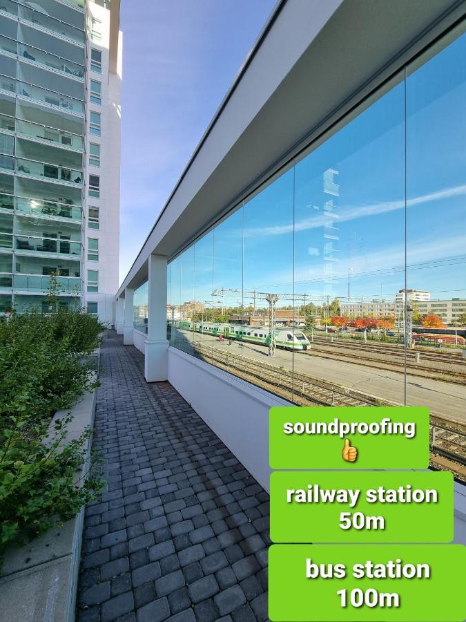 Heart Of Oulu, Studio With Parking Exteriör bild